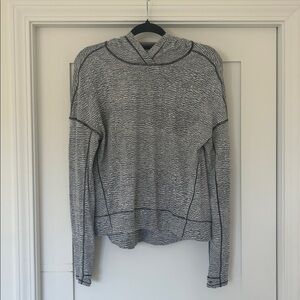 Lululemon Squad Goals Hoodie Sheer Luon - Size 6